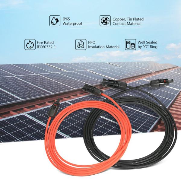 Buy 450/750V Grounding Solar PV Cable 6mm Waterproof Multipurpose at wholesale prices