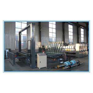 PLC Pizza Box Flexo Printing Slotting Machine 240mm Slot Depth