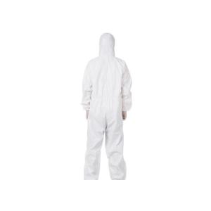 Antivirus Disposable Isolation Gown Against Germs Lightweight Design