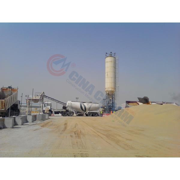 Mobile Stabilized Soil Cement Mixing Plant Multifunctional High Productivity