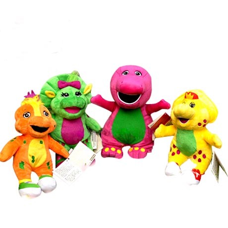 Buy Barney The BJ and Baby Bob and Riff Plush Toys at wholesale prices