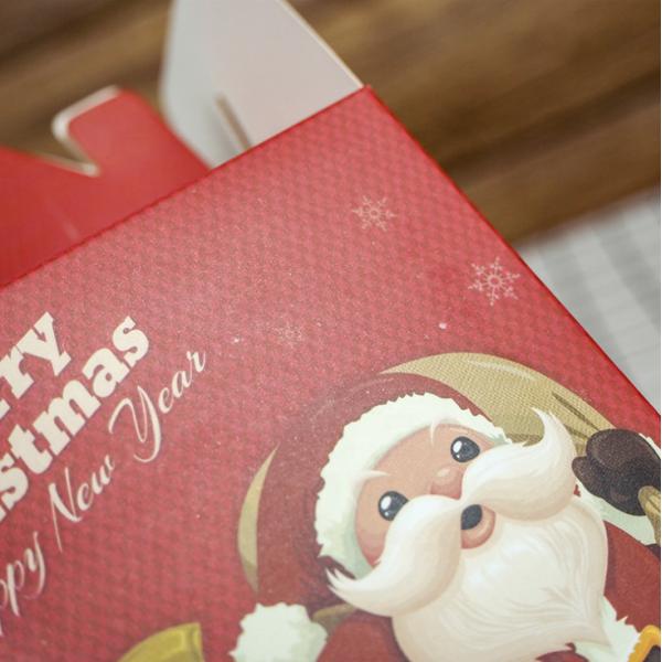 Classic Recycled Paper Sweet Box Merry Christmas Gift Packaging