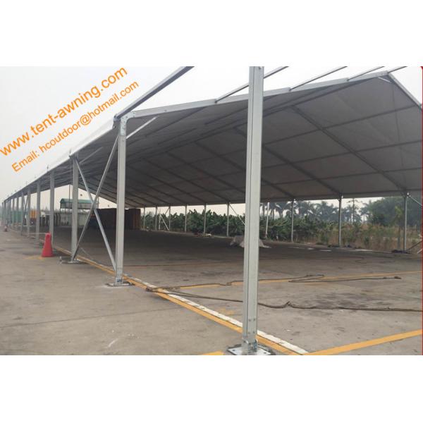 Outdoor Industrial Warehouse Tent Aluminum Structure Waterproof 100 km / h Wind