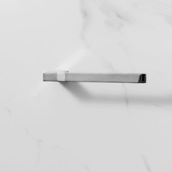 Wall Installation Toilet Tissue Paper Roll Holder Black Finish