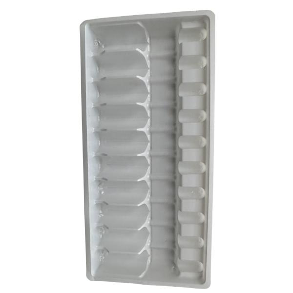 Buy PET Ampoule Tray Customized Medication Water Injection Ampoule Tray at wholesale prices