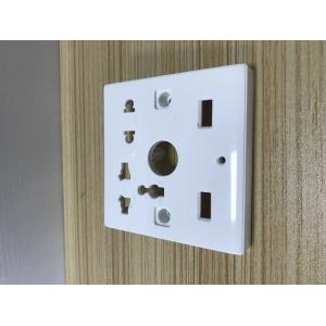 China High Accuracy Plastic Moulded Parts Electrical Plug Mold Convenient Use on sale