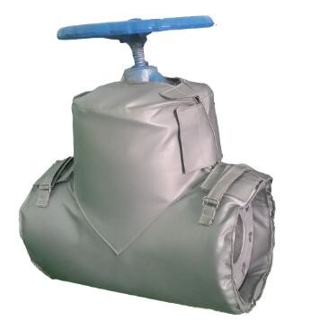 Buy Valve Insulation Wraps High Silicon Oxygen Aluminum Foil Cloth Material at wholesale prices