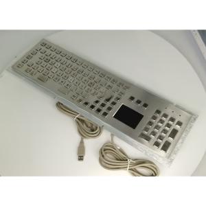 Ip65 Rugged Keyboard With Touchpad Rear Mounting