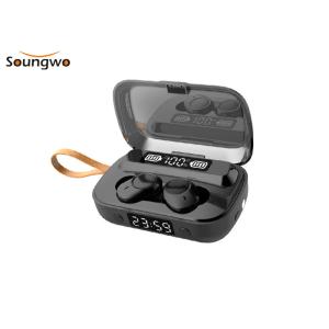 True Wireless Best Earbuds Earphones With Mic Bluetooth 5.1 IPX7 Waterproof For