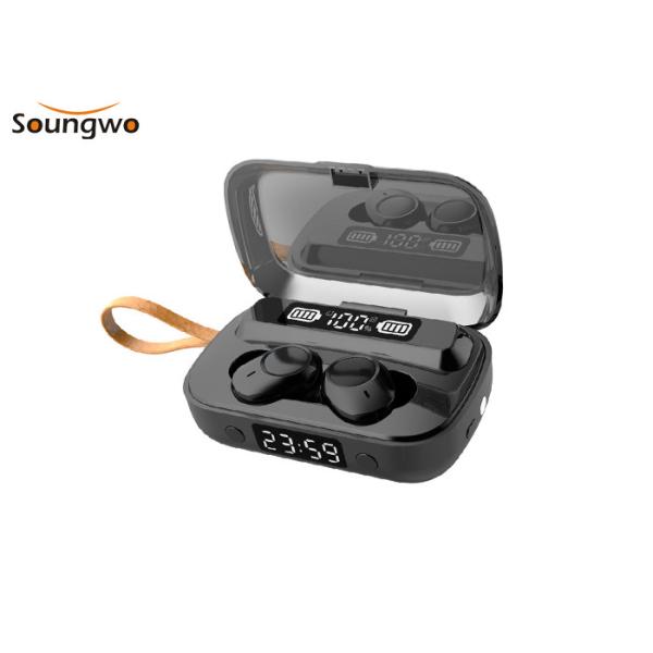 True Wireless Best Earbuds Earphones With Mic Bluetooth 5.1 IPX7 Waterproof For