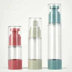 Custom Plastic Airless Bottle 15ml to 120ml for Cosmetics