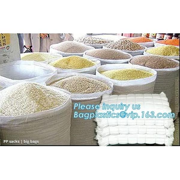 25kg 50kg white recycled agriculture pp woven bag bopp laminated pp woven bags