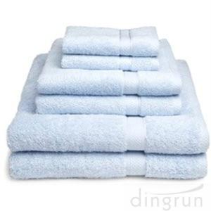 Dry Fast Absorbent Bath Towels Set For Home / Hotel No Fading , No Pilling
