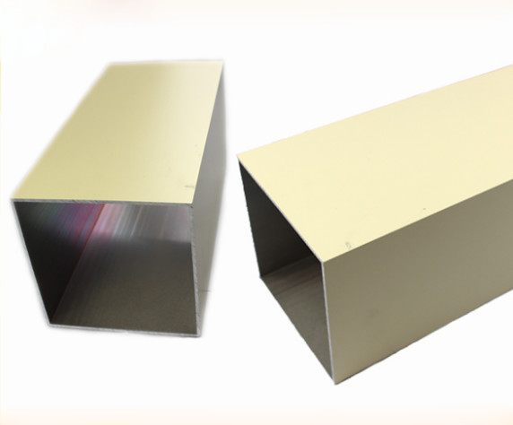 Buy Multifunctional Powder Coated Aluminum Tubing , Extruded Aluminum Square Tube at wholesale prices