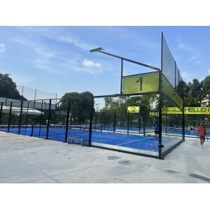 Aluminum Frames Padel Court LED Lighting