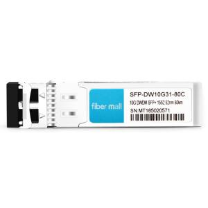 Cisco DWDM-SFP10G-52.52 Compatible 10G DWDM SFP+ C31 100GHz 1552.52nm 80km LC