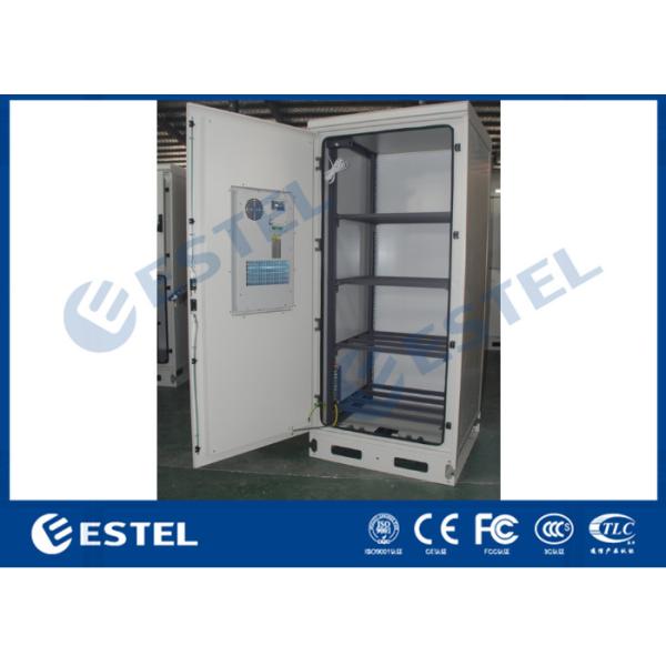 Buy Four Layers 27U IP55 1 Compartment Outdoor Battery Cabinet at wholesale prices