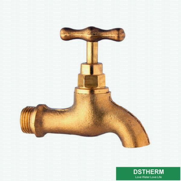 Buy CE Water Tap Male Threaded Stop PN25 Brass Bibcock at wholesale prices