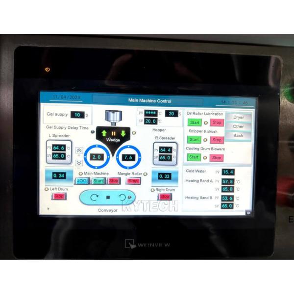Detailed view of Softgel Encapsulation Machine components