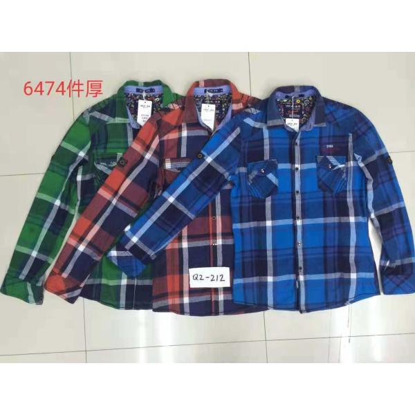 Buy Men's High quality casual plaid shirts at wholesale prices