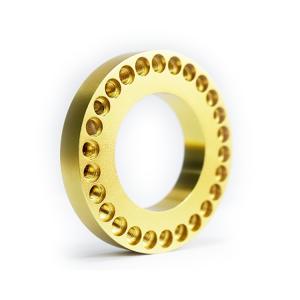 Brushing Precision Aluminum Parts ISO9001 2004 Aluminum CNC Turning Part