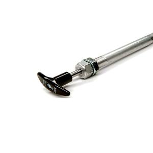 Electronic Machinery Mechanical Control Cable Head , Twist Lock Throttle Cable