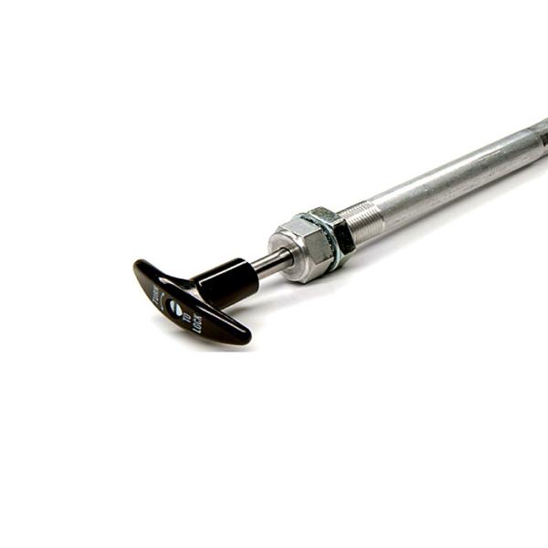 Electronic Machinery Mechanical Control Cable Head , Twist Lock Throttle Cable