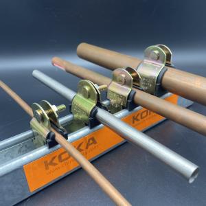 Quality Electrical Galvanized 1-1/4'' Strut pp Cushion Pipe Clamps for sale