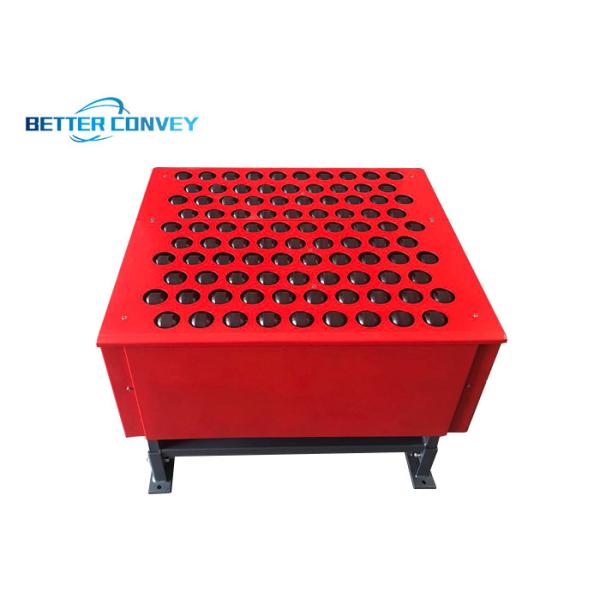 45 Degrees 90 Degrees Ball Diverting Conveying Wheel Diverter