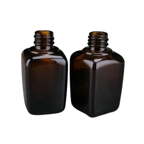 Buy Euro Square Separate 35ML Amber Glass Bottle at wholesale prices