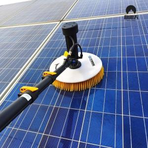 OEM Supported Solar Panel Cleaning Equipment with Single-Head Brush and Portable