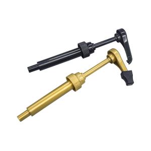 Food Grade Gold Syrup Dispenser Pump Dustproof Drip Proof Design