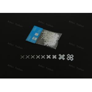 3mm Width Plastic Tile Spacer 27mm Length 3mm Thickness For Tile Installations