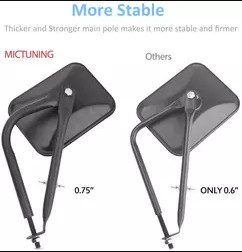 Glass Honda Acura Rear View Mirror Toyota Camry