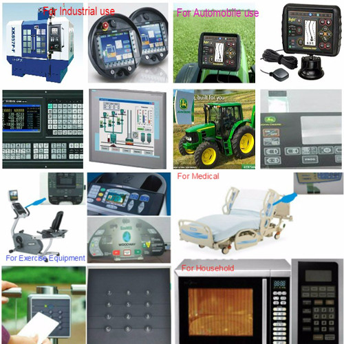 PET Material Embossed Tactile Metal Dome Membrane Switch Anti - Corrosion