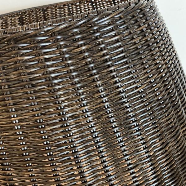 Customized Luxurious Rattan Floor Lamp , Indoor Creative Wicker Floor Light