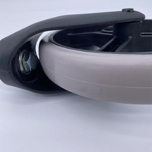 8" Thermoplastic Rubber Wheelchair Front Casters For Rehabilitation Equipmen