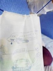 Nonwoven Double Drawstring Shoe Dust Bags odm-t10