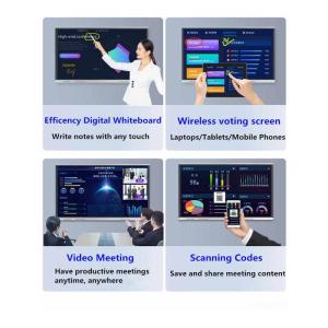 178° H/V Viewing Angle Interactive Touch Screen Whiteboard Presentation Board