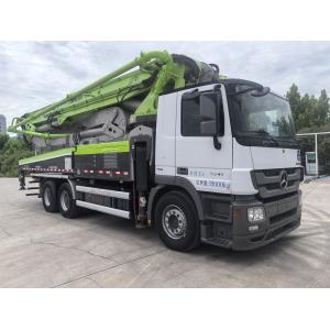 49m Second Hand Concrete Pump Truck Zoomlion 2019 ZLJ5350THBBE With Benz Chasis
