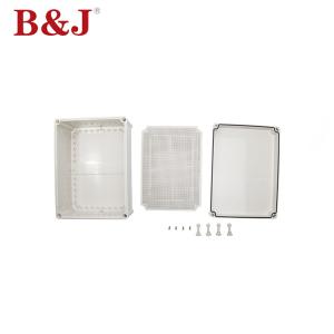 280X380X130mm IP68 Plastic Transparent Lid Waterproof and Moisture-Proof