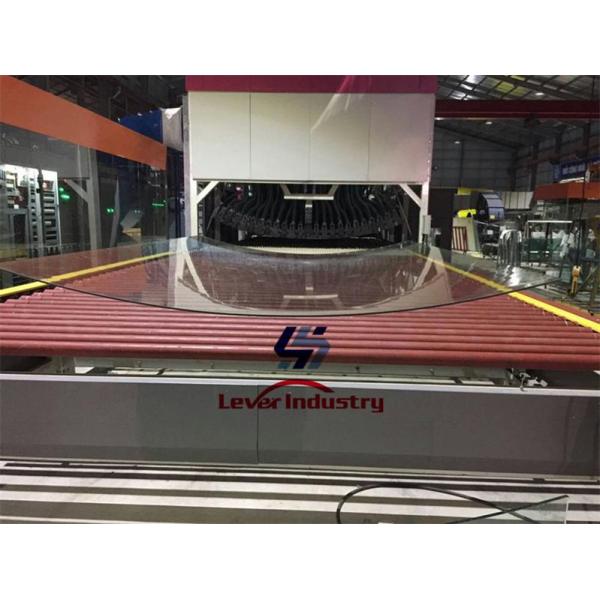 Architectural Glass Tempering and bending Furnace / toughened glass manufacturing machinery
