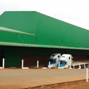 Eco Friendly Steel Structure Building ODM Metal Garage Building Galvanized