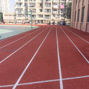 Abrasion Resistance Synthetic PU Jogging Track Flooring Material