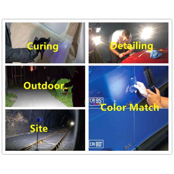 20W High CRI 95 COB LED Inspection Light For Car Detailing UV Painting Curing