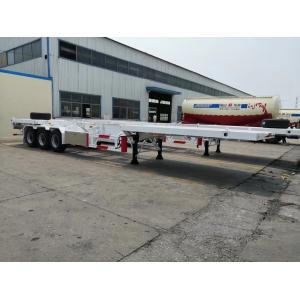 Customizable Semi Truck Flatbed Trailer With Optional FUWA / BPW Axle
