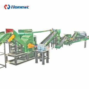 Automotive Shredder Residue Recycling Machine Scrap Steel Recycling Plant ASR