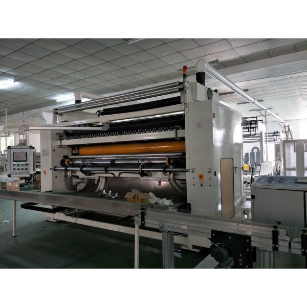 Buy Edge Embossing Facial Tissue Interfoling Device 800-1000 Pieces / Min at wholesale prices