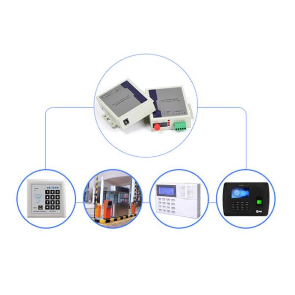 One Way RS485 20km SM SC Fiber Optic Media Converter