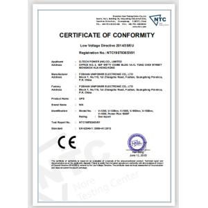 G-TECH POWER GROUP Certifications